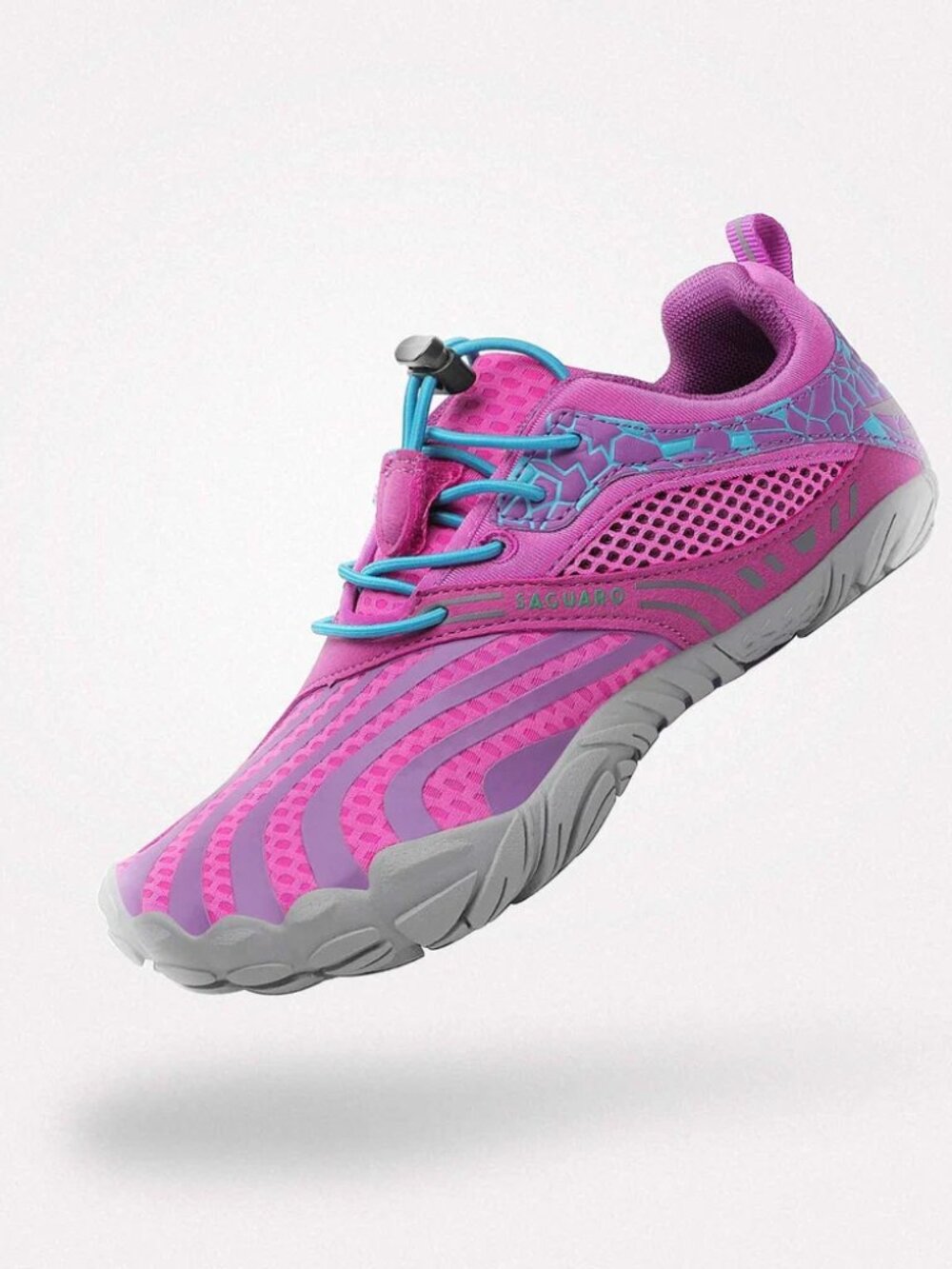 Saguaro Kid's Size US 2 Barefoot Shoes Vitality I Pink - Wide Toe Box